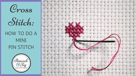 cross stitch ending thread pin stitch|How to End a Thread (with Video) – Notorious Needle.